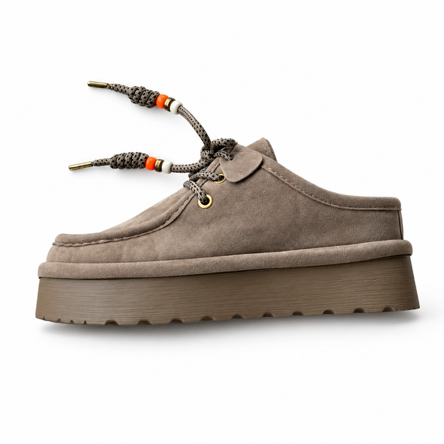 Zuecos Ibiza — Taupe para combinar